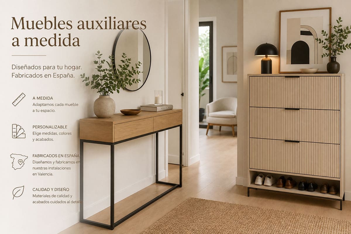 Muebles auxiliares a medida Muebles auxiliares a medida